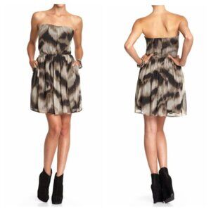$110 GREYLIN Strapless Eliza Dress  L 12 14